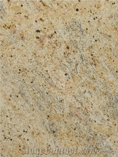 Kashmir Gold Granite Slabs & Tiles, India Yellow Granite