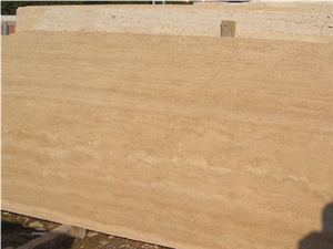 Travertino Classico Travertine Slab, Italy Beige Travertine