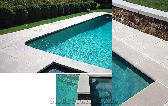 Indiana Limestone Pool Coping