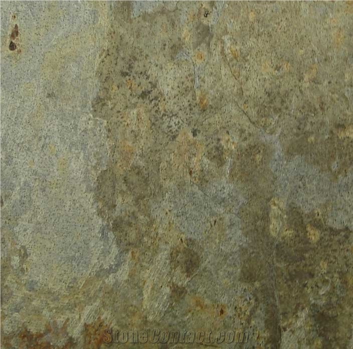 Multicolor Slate Slabs & Tiles