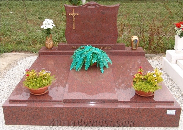 Red Granite Monument