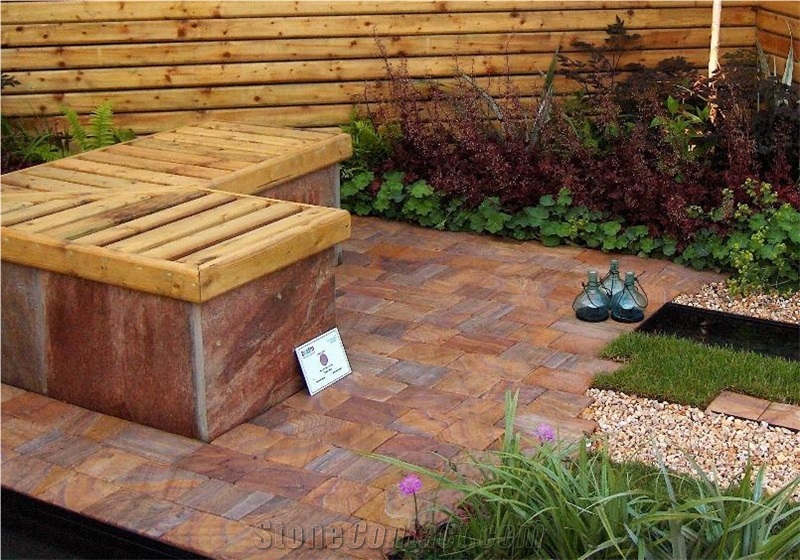 Sandstone Floor Paving,Exterior Pattern