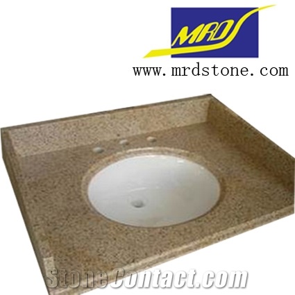 Yellow Granite Wash Top,Vanity Top