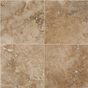Light Walnut Travertine - Filed , Honded