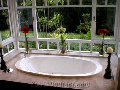 Bathtub Surround-marble, Travertine, Granite