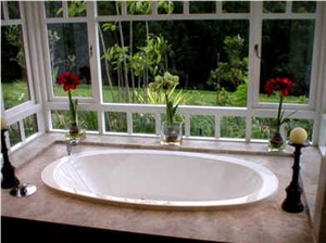 Bathtub Surround-marble, Travertine, Granite