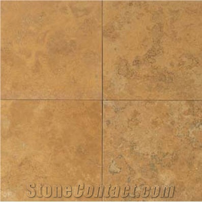 Golden Sienna Travertine Slabs & Tiles, Turkey Yellow Travertine