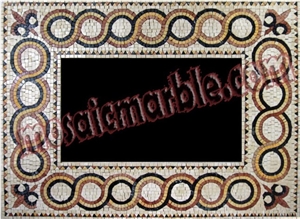 Marble Mosaic Mirror Frames