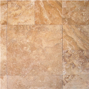 Tuscany Gold Travertine Pattern Tile