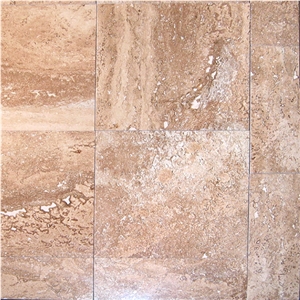 Walnut Travertine Tiles 12x12