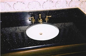 Black Galaxy Vanity Top