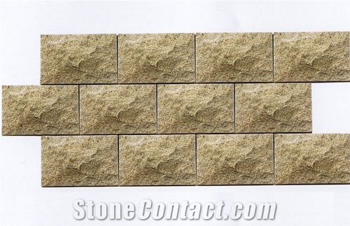 G682 Yellow Granite Mushroom Stone