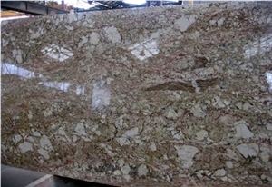 Rainbow Tobacco Granite Slabs