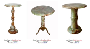 Pakistan Green Onyx Table