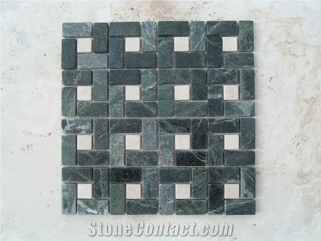Turkish Green Marble Mosaic
