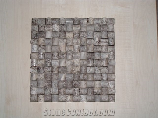 Turkish Grey Travertine Mosaic