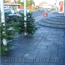 Grey Slate Exterior Opus Pattern