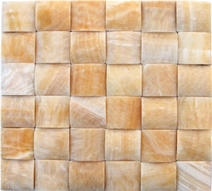 China Yellow Onyx Mosaic