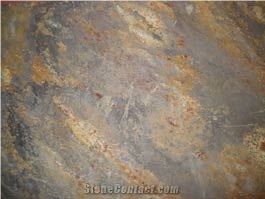 Multicolor Asia Slate Slabs & Tiles