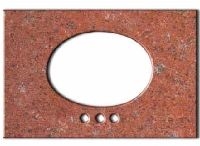 Red Granite Vanity Top