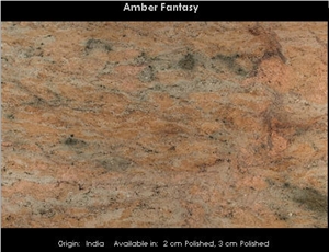 Amber Fantasy Granite Slabs & Tiles Amber Fantasy Granite Slabs & Tiles