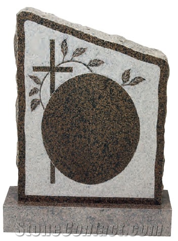 Balmoral Red Granite Headstone,Tombstone