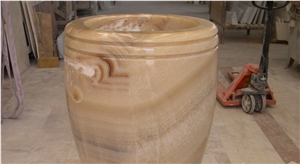 Basins and Sinks - Honey Onyx, Marble, Travertine,