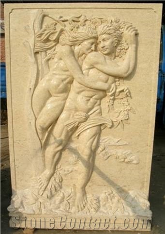 Beige Marble Relief