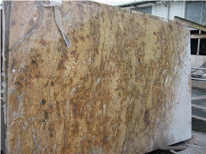 Lapidus Granite Slab, Brazil Yellow Granite
