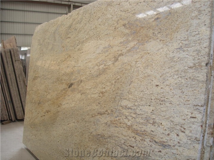 Millennium Dream Granite Slabs & Tiles, India Yellow Granite