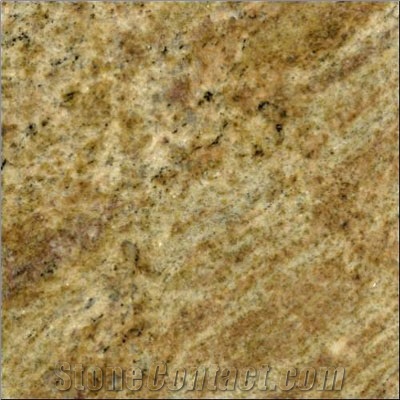 Colonial Gold Granite Slabs & Tiles, India Yellow Granite