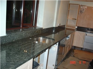 Verde Maritaca Granite Countertop, Green Granite Countertop