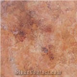 Peach Travertine Slabs & Tiles, Mexico Pink Travertine