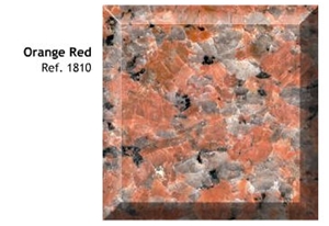 Orange Red Granite Slabs & Tiles