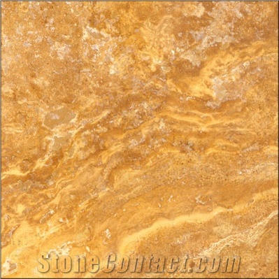 Azarshahr Lemon Travertine Slabs & Tiles, Iran Yellow Travertine