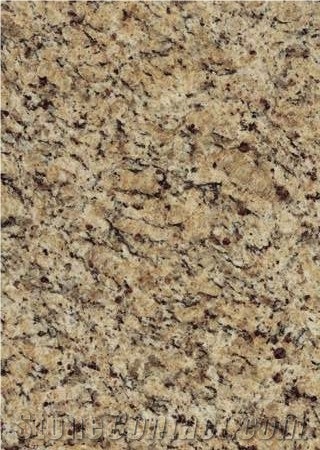 Giallo Parthenon Granite Slabs & Tiles, Brazil Yellow Granite