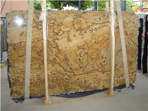 Lapidus Granite Slabs & Tiles, Brazil Yellow Granite Lapidus Granite Slabs & Tiles, Brazil Yellow Granite