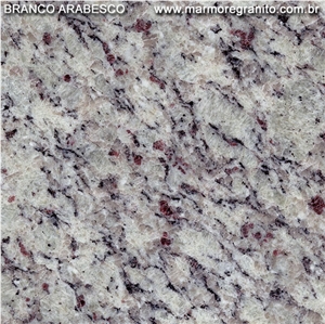 Branco Arabesco Granite Slabs & Tiles, Brazil Lilac Granite