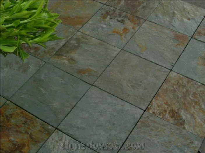 Slate Patio