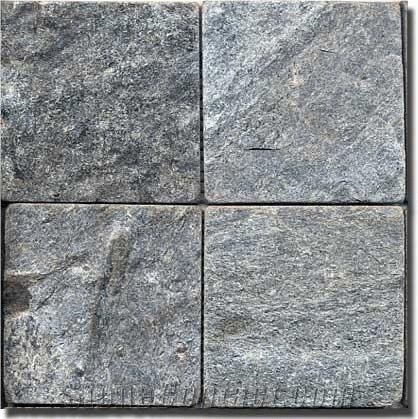 Black Slate - Pizarra Negro Paving Tiles