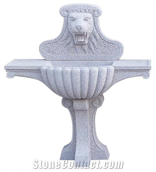 Grey Granite Garden Fountain