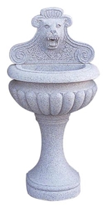 White Granite Garden Fountain