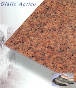 Giallo Antico Granite Slabs & Tiles, Brazil Yellow Granite