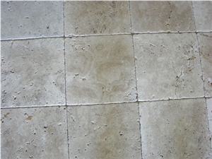 Tumbled Silver Travertine Mosaic