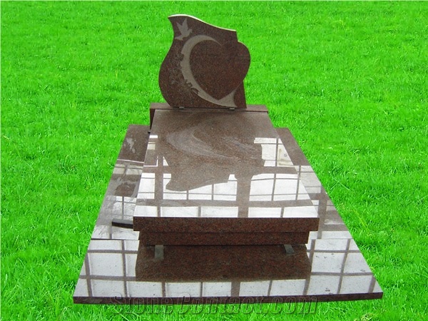 Red Granite Monument