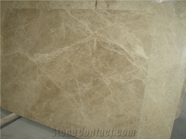 Emperador Light Marble Slabs, Blocks