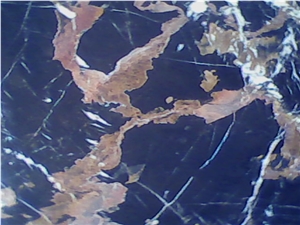 BLACK & GOLD MARBLE