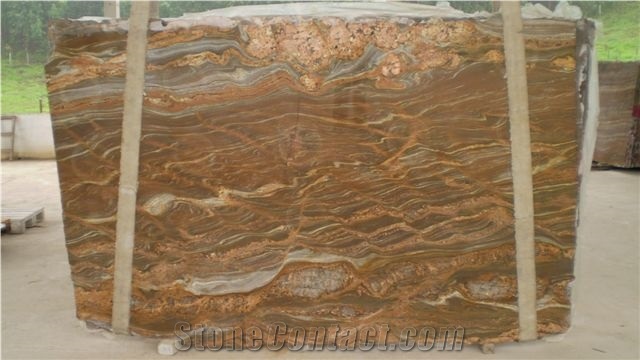 Azteca Gold Granite Slabs & Tiles