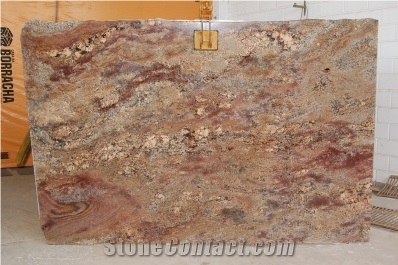 Crema Bordeaux Granite Slabs & Tiles