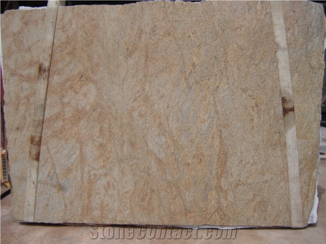 Madura Gold Granite Slabs & Tiles, India Yellow Granite